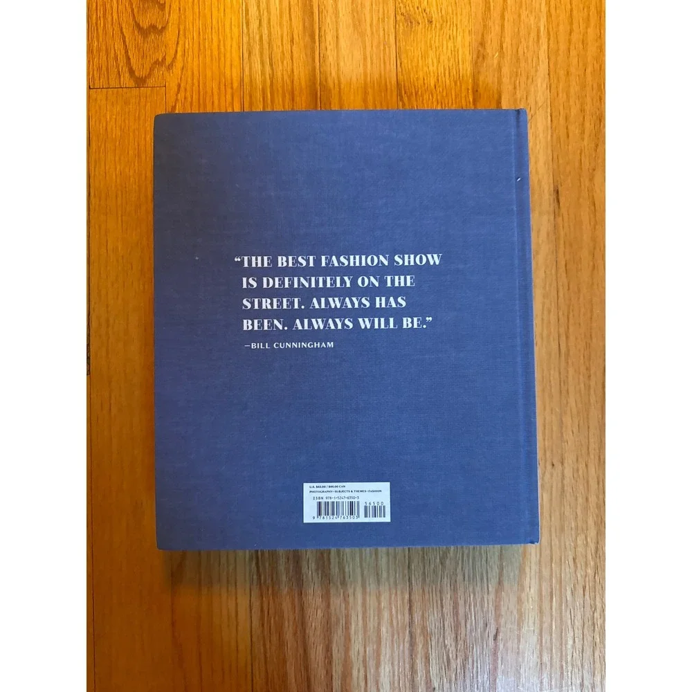 Bill Cunningham On the Street Five Decades of Iconic Photography Hardcover Book